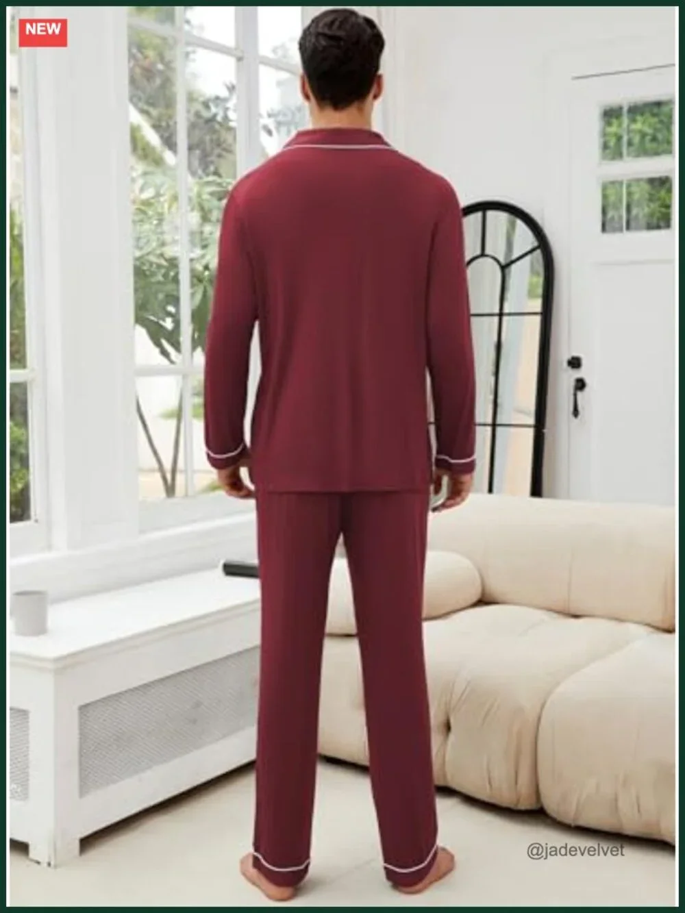 Button Down Pajama Set Short Sleeve Shorts Modal Soft Sleepwear with Pockets